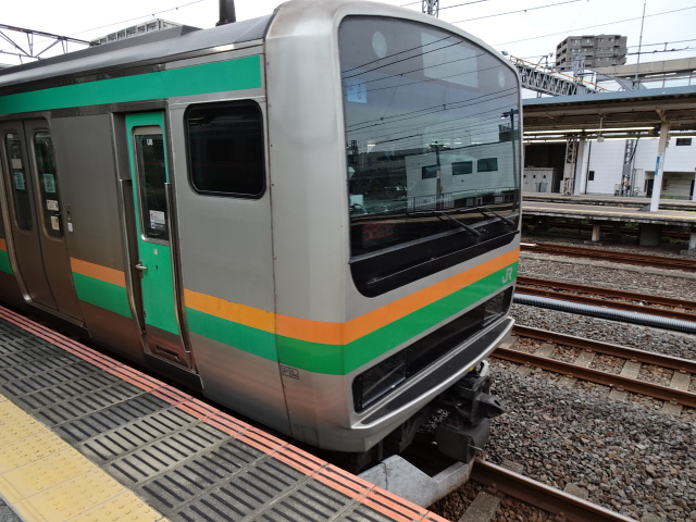 E231系小田原入線