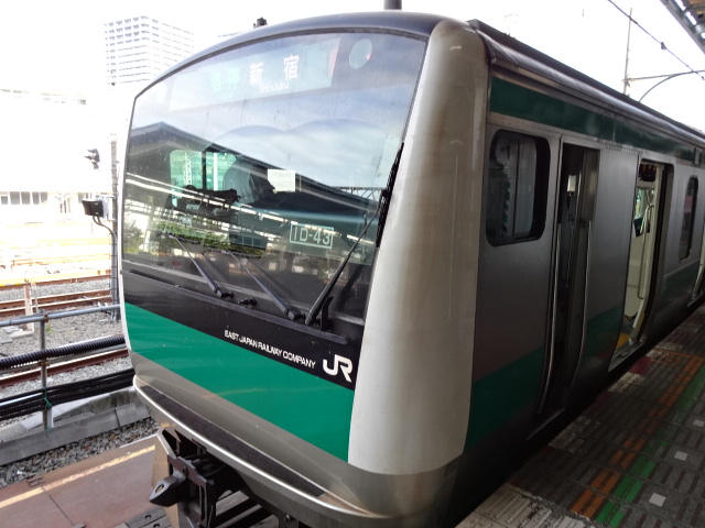 E233系7000番台海老名にて出発を待つ