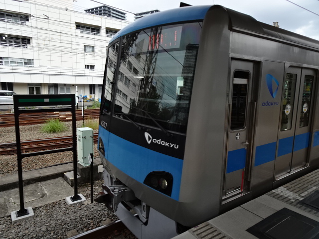 小田急4000形海老名入線