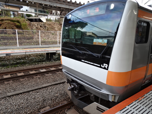 E233系0番台西国分寺入線