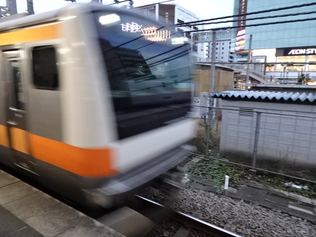 E233系0番台河辺入線